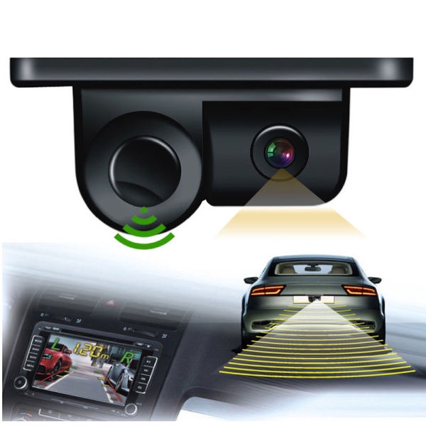Bộ Camera Lùi Xe 2 Trong 1
