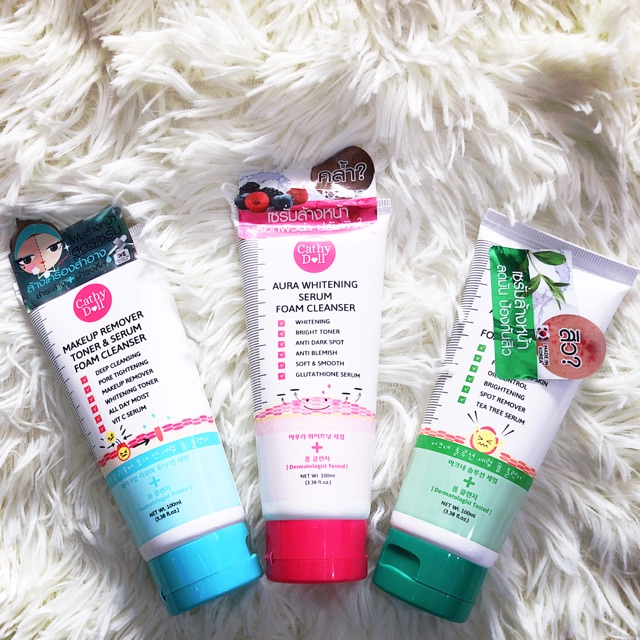 Sửa mặt serum trắng da Cathy Doll Hàn Quốc