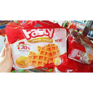 Bánh Tràng An Fasty Trứng tươi - Sợi Thịt Gà 6 gói / 1 túi x 156g