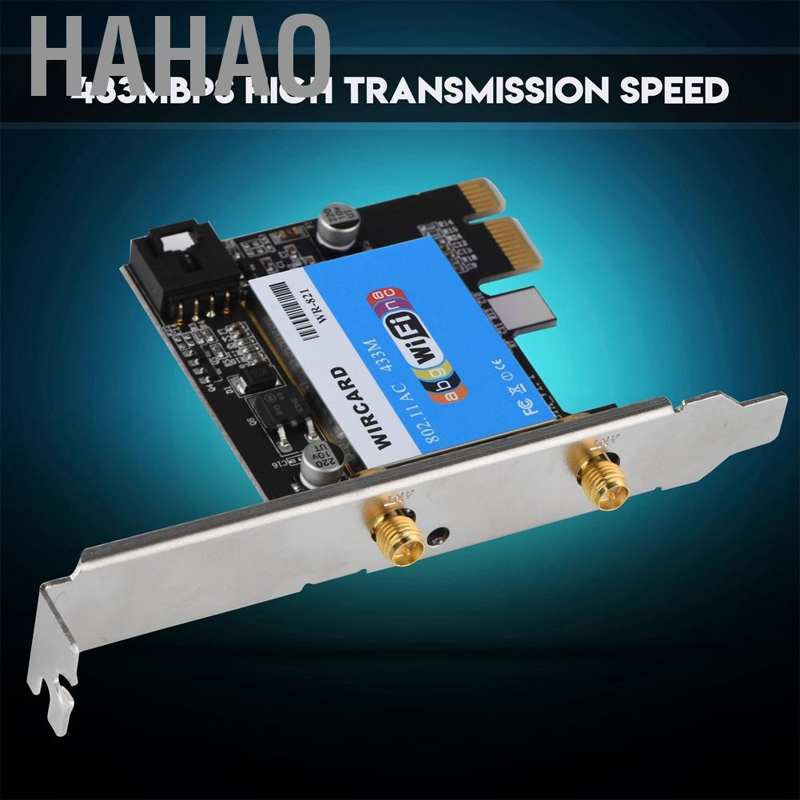 Card Mạng Không Dây 2.4ghz / 5ghz Pci 433mbps