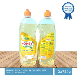 Sữa Rửa Chén Sạch Dầu Mỡ Homey 950g