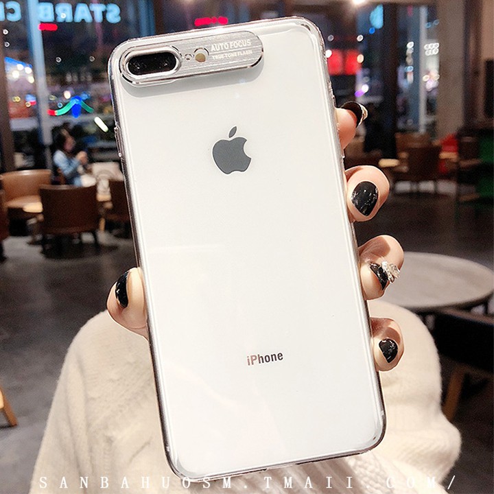 Ốp lưng iPhone bảo vệ Camera - VIỀN DẺO - iPhone 5S, 6S Plus, iPhone 7 Plus, iPhone 8 Plus, iPhone XS MAx, XR, iPhone 11