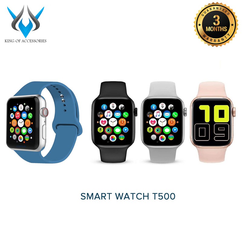 Đồng hồ thông minh Smart Watch T500 siêu mỏng - kiểu dáng thời trang (màu ngẫu nhiên)