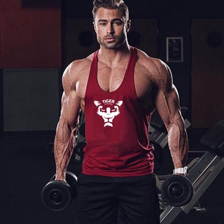 Áo ba lỗ tập gym Tiger