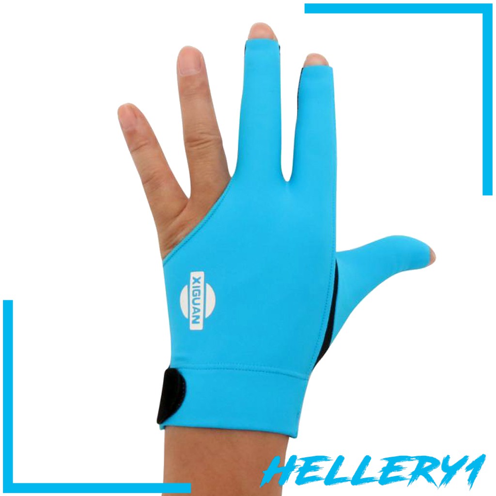 [Hellery1] 3 Găng Tay Trái / Phải Chơi Bida Thấm Hút Mồ Hôi