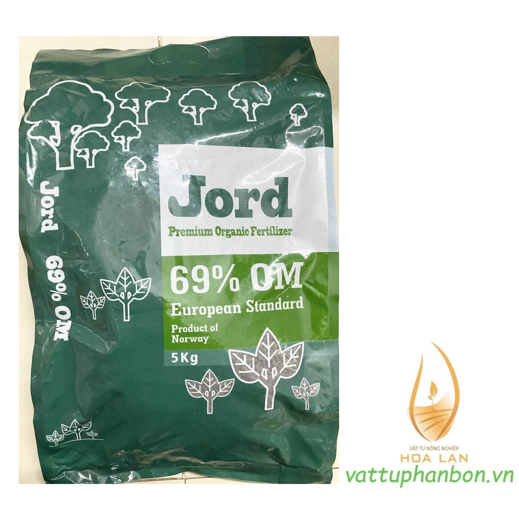 Phân Bón Hữu cơ Jord Savia Organic Fertilizer - Phân Cá không mùi NaUy - #252A# 5kg