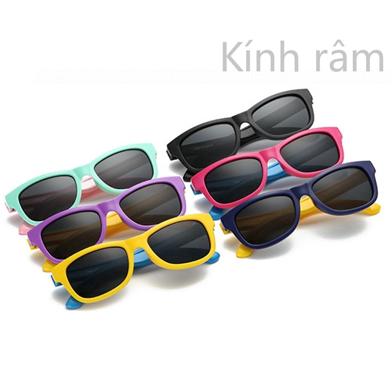 Kính mát tráng gương thời trang cho bé trai