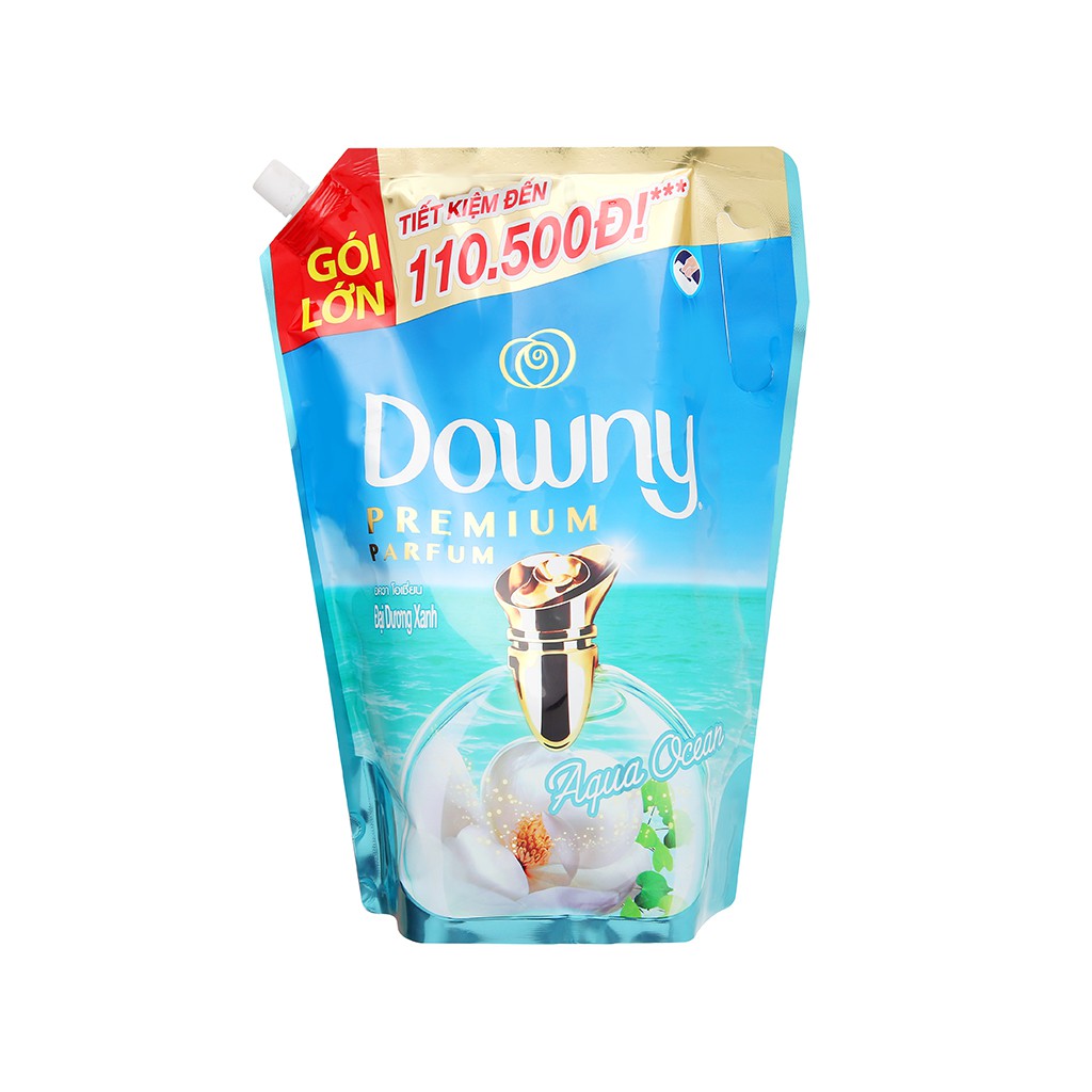 Nước xả vải Downy Premium Parfum đại dương xanh túi 2.1 lít