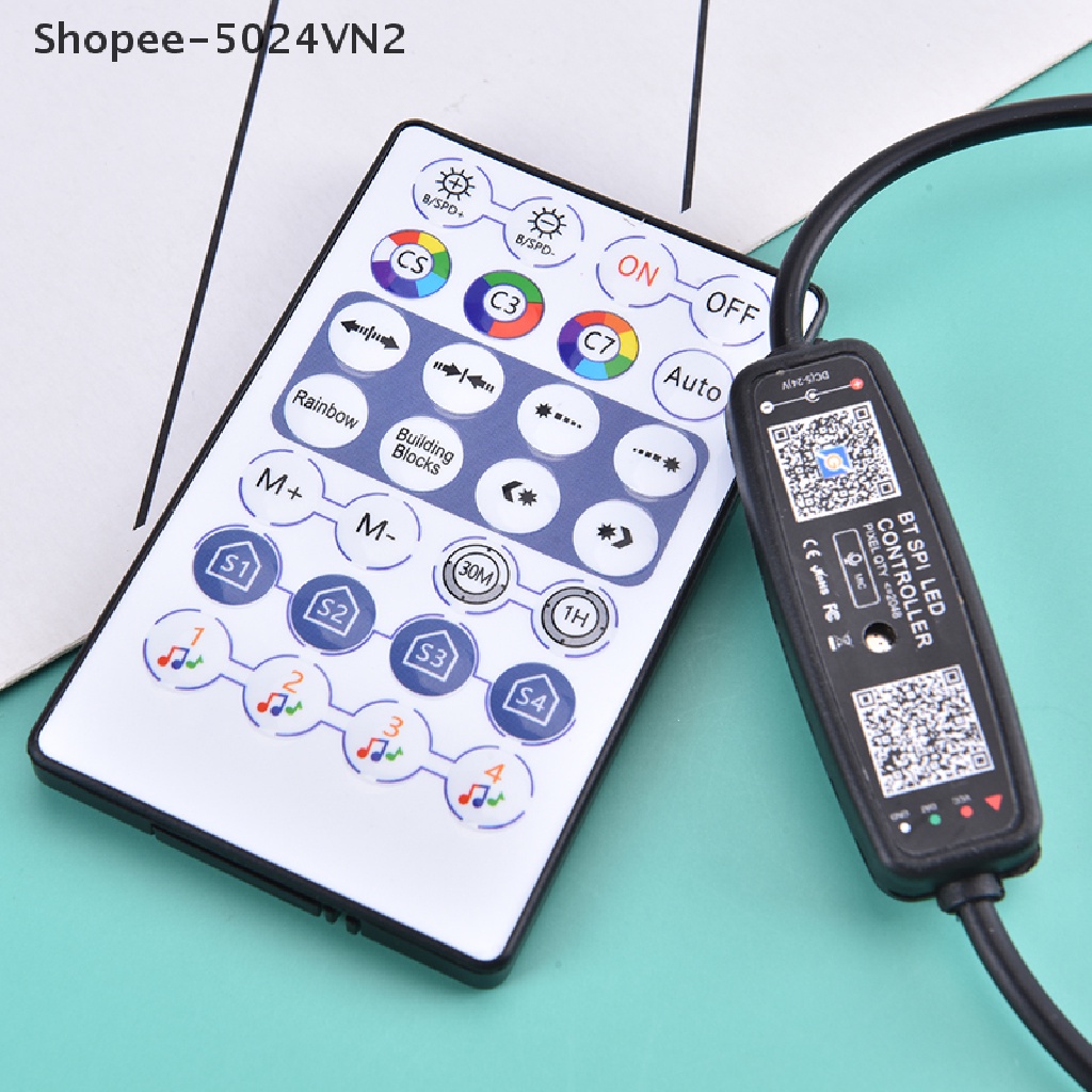 Bộ điều khiển bluetooth WS2812B thích hợp cho dây đèn LED USB APP