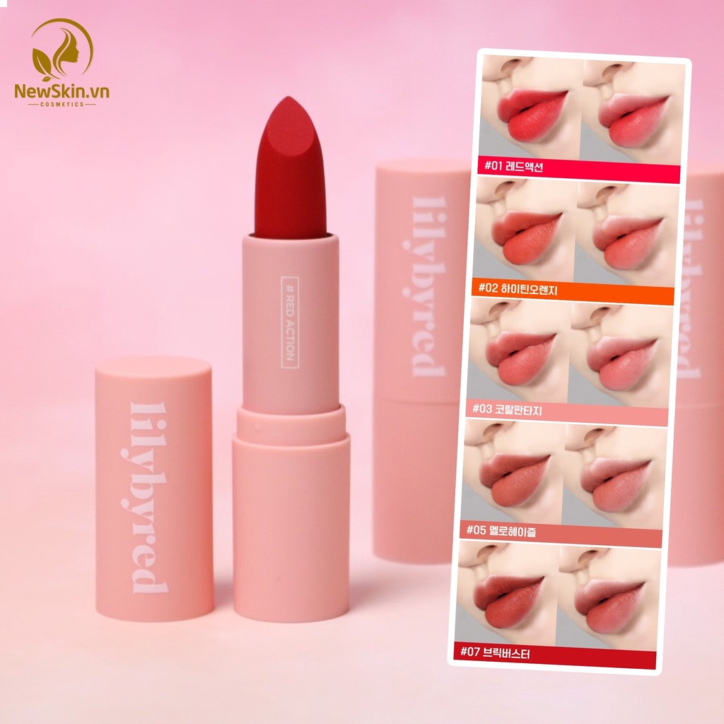 Son thỏi lì Lilybyred Mood Cinema Matte Ending Lipstick