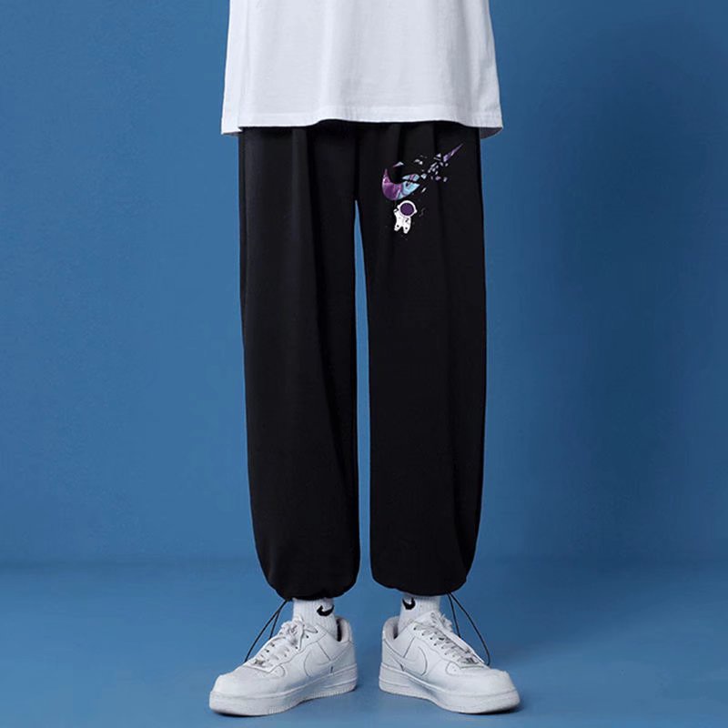 Quần jogger màu trơn dáng ôm phong cách Hàn Quốc thời trang mùa thu cho nam M-3XL