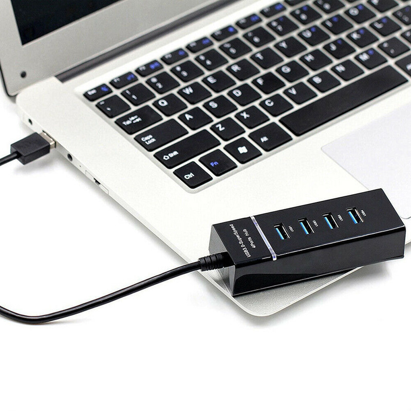 Bộ Chia 4 Cổng Usb 3.0 Tốc Độ Cao Cho Laptop Pc Max