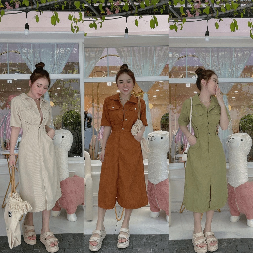 ĐẦM NỮ, VÁY NHUNG TĂM THIẾT KẾ DÁNG XẺ TRƯỚC PHONG CÁCH CÔNG SỞ TRẺ TRUNG UP Shop Valentina