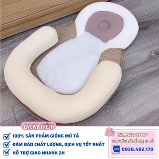 [Sỉ/Lẻ] Đệm ngủ đúng tư thế chống giật mình cho bé JJOVCE màu kem
