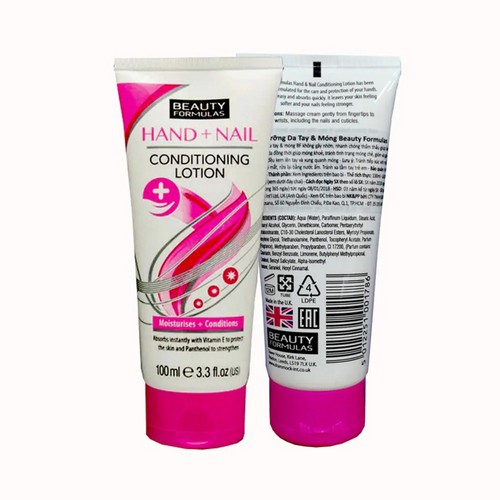 Kem Dưỡng Da Tay &amp; Móng Beauty Formulas 100ml