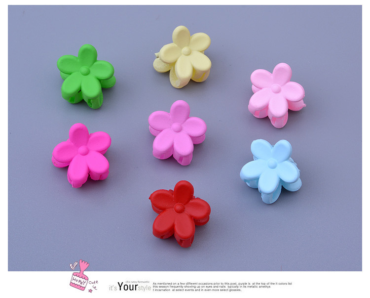 Bộ 1 kẹp hoa mini nhiều màu sắc đáng yêu