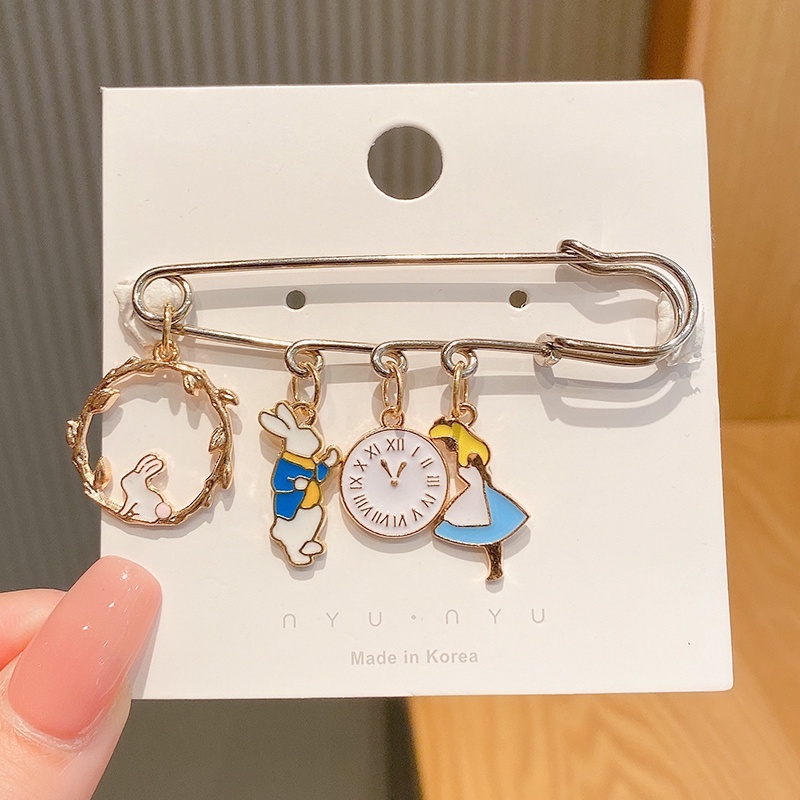 Ghim Cài Áo Hình Kỳ Lân Thiết Kế Dễ Thương Phong Cách Nhật Bản yrshop