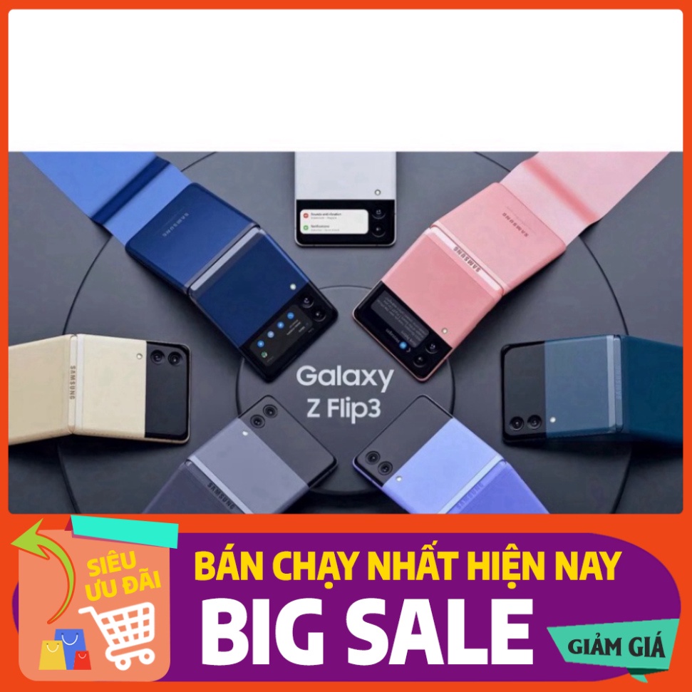 Điện thoại Samsung Galaxy Z Flip 3  - Nguyên hộp đủ bảo hành  - Tuấn Trinh