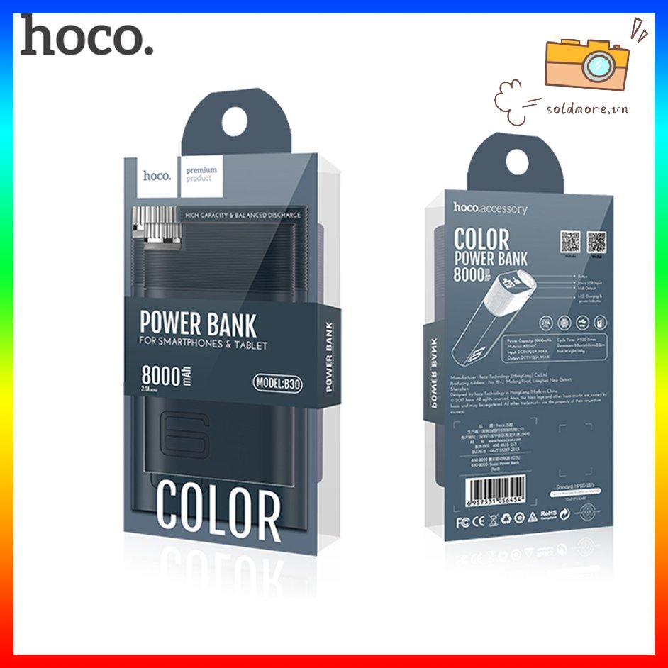 Bộ Sạc Dự Phòng Đa Năng Hoco B30 8000mah 30wh