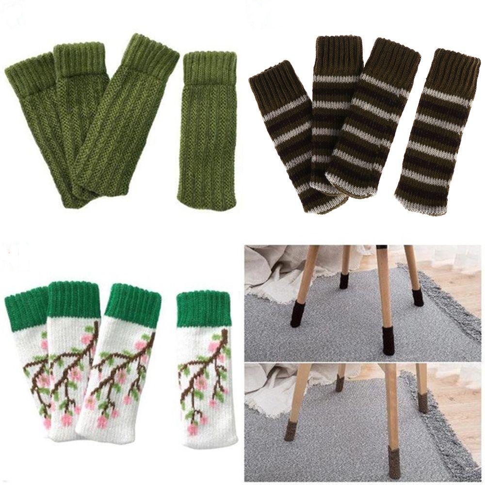 Set 4 Vớ Bọc Chân Ghế Chống Trượt Tiện Dụng Ốp