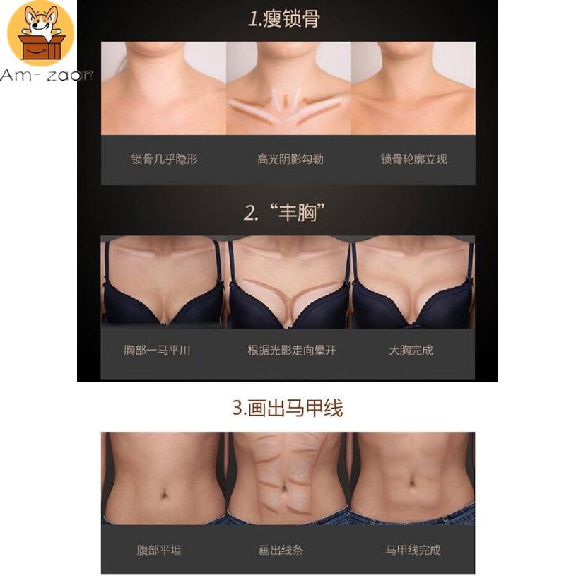 Thỏi Kem Che Khuyết Điểm / Bắt Sáng 3d Tự Nhiên Lâu Trôi Chống Thấm Nước Làm Trắng Da