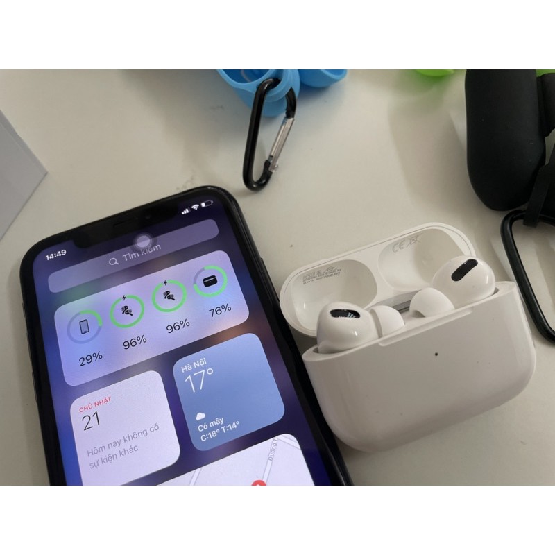 Tai Nghe Airpods Pro Đổi Tên Định Vị Tai Nghe Bluetooth Airpod, Xuyên Âm Chống Ồn Bảo Hành 6 Tháng