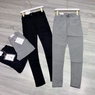 quần legging bò giấy co dãn cạp cao 888