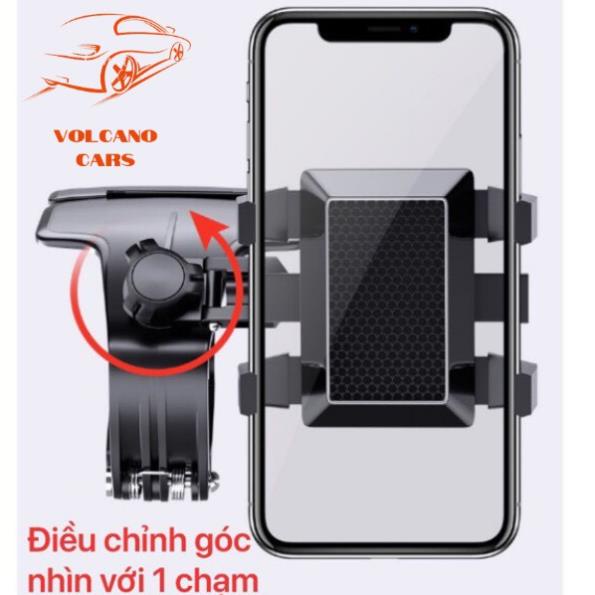 Giá đỡ kẹp điện thoại vô lăng để trên xe hơi ô tô xoay 360 độ chống rung treo đa điểm trên taplo, gương chiếu hậu | BigBuy360 - bigbuy360.vn