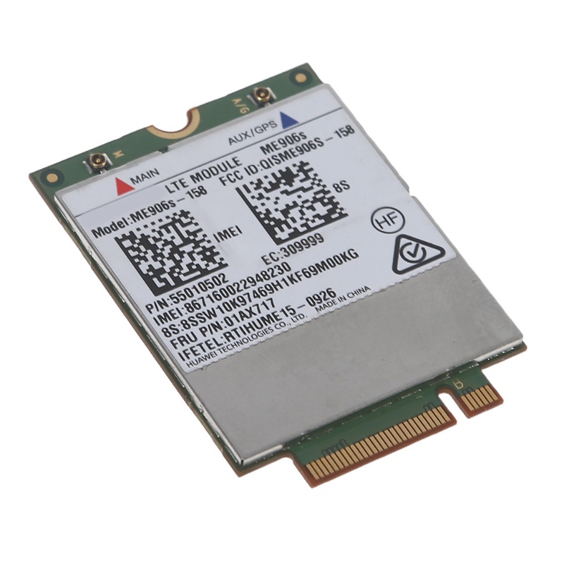 Thẻ mạng 4G ME906S 158 cho Thinkpad X260 T460 T460S Module 01AX717