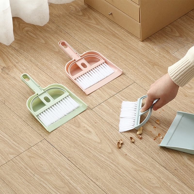 Bộ Chổi Và Đồ Hốt Rác Mini Tiện Dụng