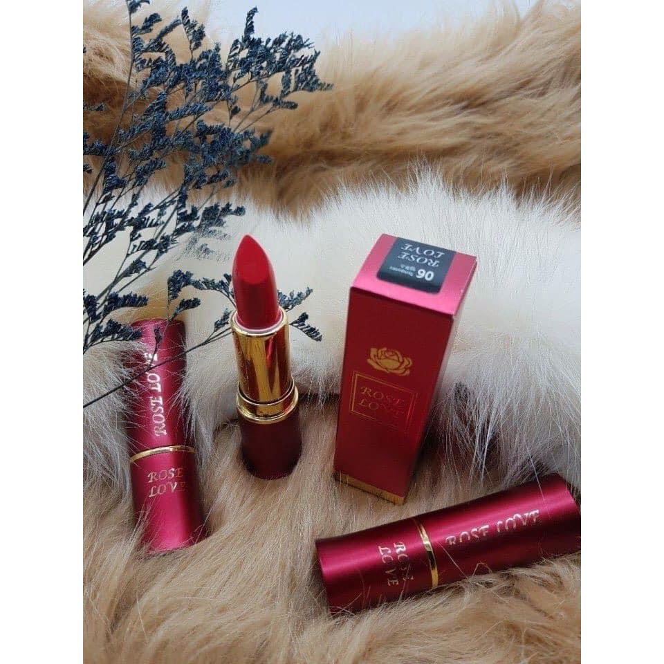 Son thỏi RoseLove Hàn Quốc siêu lỳ bám màu 5-6 tiếng (cam kết chính hãng Hàn Quốc) | BigBuy360 - bigbuy360.vn