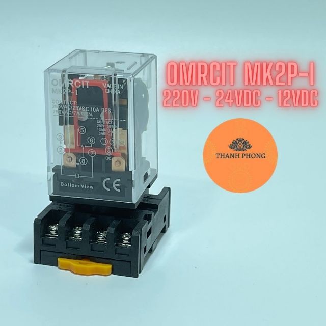 Rơ Le Trung Gian 8 - 11 Chân Tròn Omron MK2P-I MK3P-I