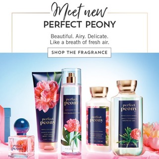 Bộ sản phẩm Gel Tắm | Dưỡng Thể | Xịt Thơm Toàn Thân B&BW - PERFECT PEONY