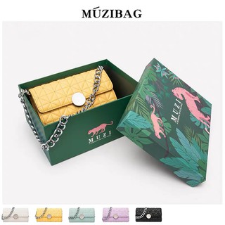 Túi xách nữ thiết kế quả trám cổ điển Muzi