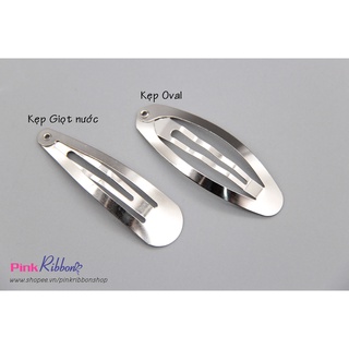 *[Set 5c/10c] Kẹp bật Oval các size, xương kẹp, nguyên phụ liệu thủ công, phụ kiện tóc