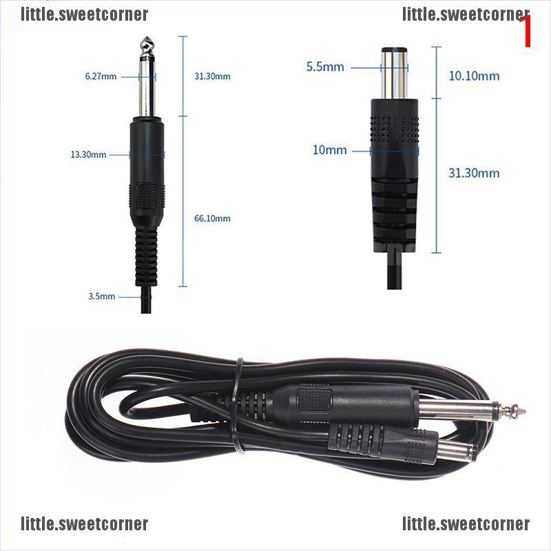 (Hàng Mới Về) Dây Nguồn Dc Cho Máy Xăm Đường Dài 2m | BigBuy360 - bigbuy360.vn