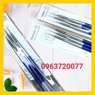 Bộ 3 cây cọ tỉa chi tiết nhỏ,vẽ tóc,..al11