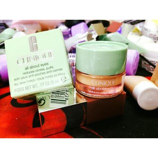 Kem dưỡng mắt clinique all about eyes 5ml