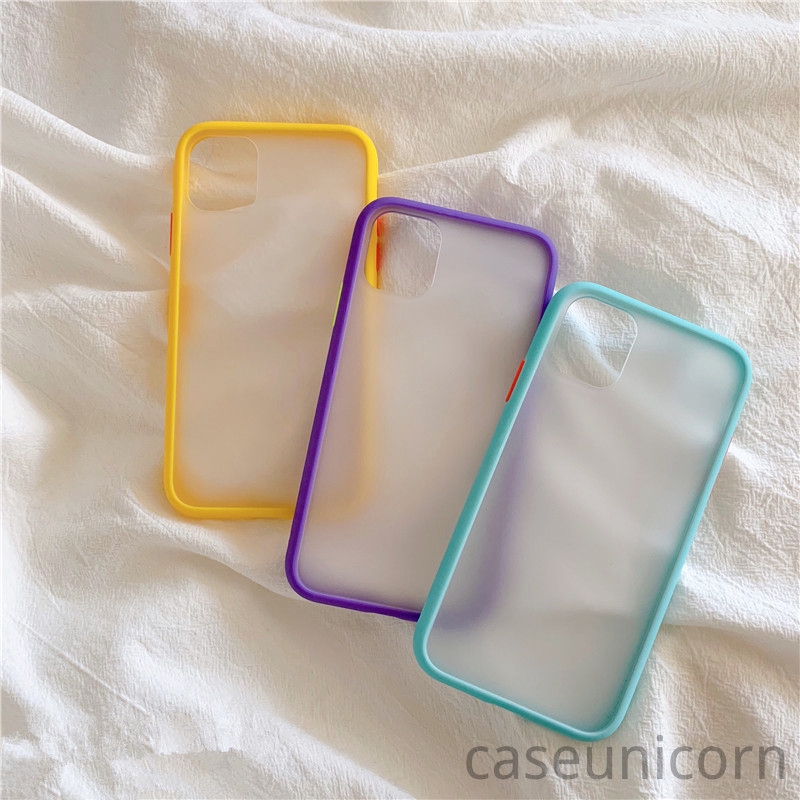 Ốp điện thoại khung màu tương phản sang trọng cho iPhone 11 Pro Max 6 6s 7 8 Plus X XR XSMax | BigBuy360 - bigbuy360.vn