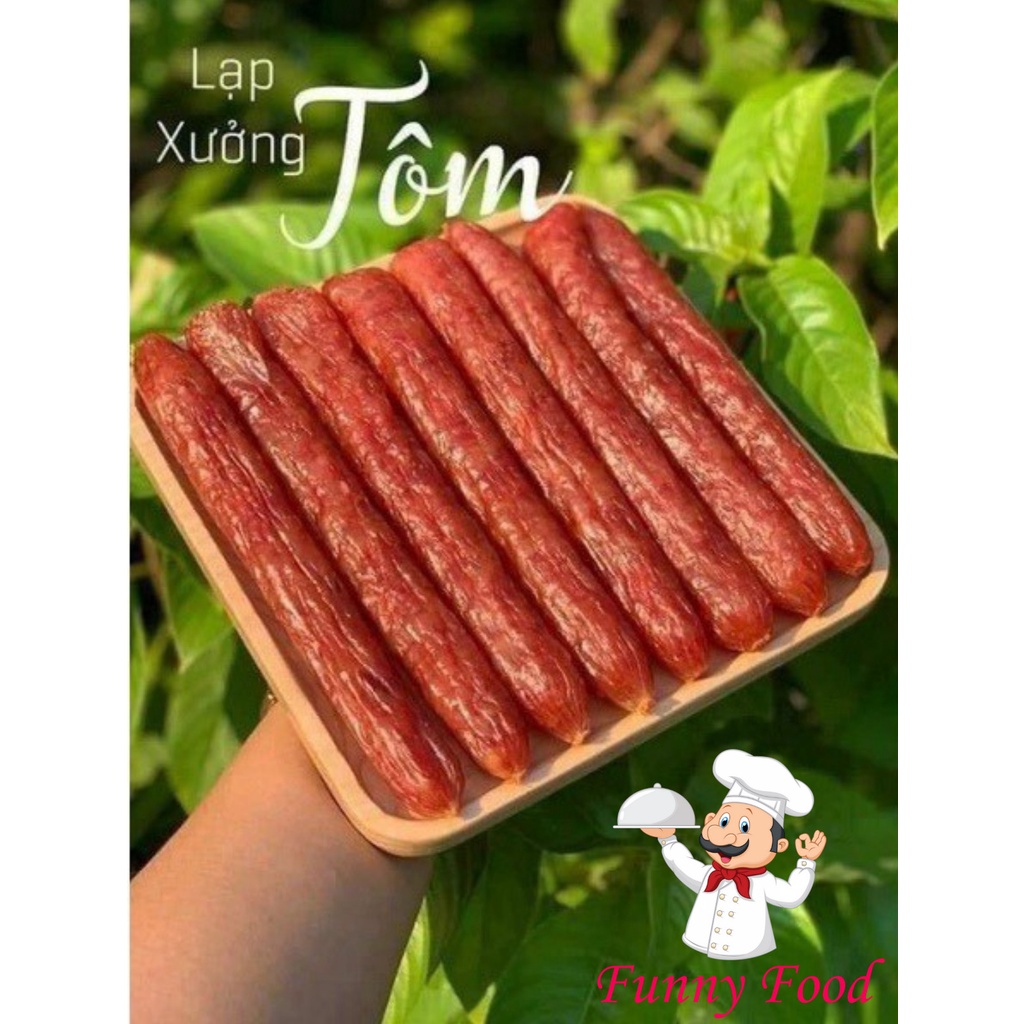 Lạp Xưởng Tôm Thơm Ngon (Đặc Sản Sóc Trăng) - 500g FunnyFood