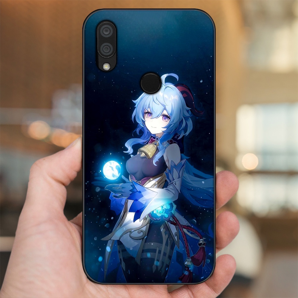 Ốp lưng Xiaomi Redmi 7 viền đen in hình Ganyu Genshin Impact