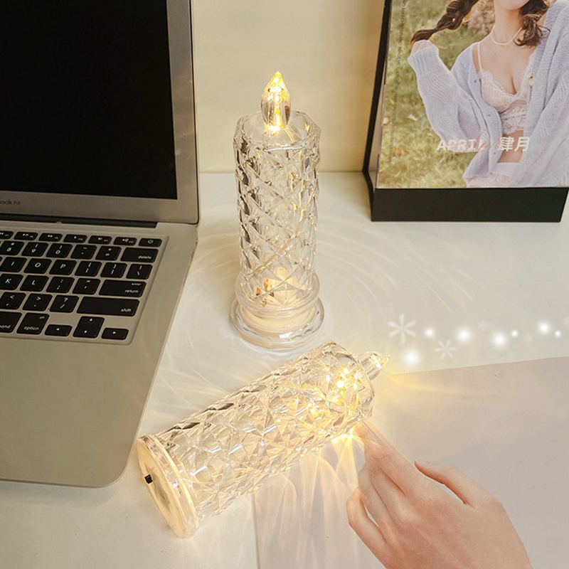 Đèn Ngủ Bóng LED Hình Nến Độc Đáo Trang Trí Phòng Ngủ