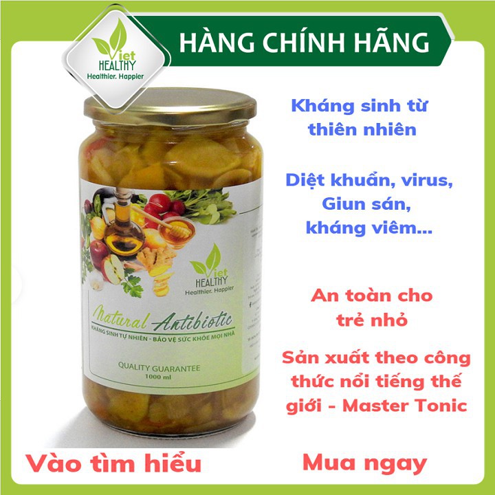 Kháng sinh tự nhiên Viethealthy 1000ml