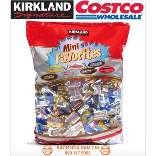 [DATE MỚI] KẸO SOCOLA TỔNG HỢP 6 LOẠI KIRKLAND SIGNATURE MINI FAVORITES 2.27KG (CHUẨN USA)