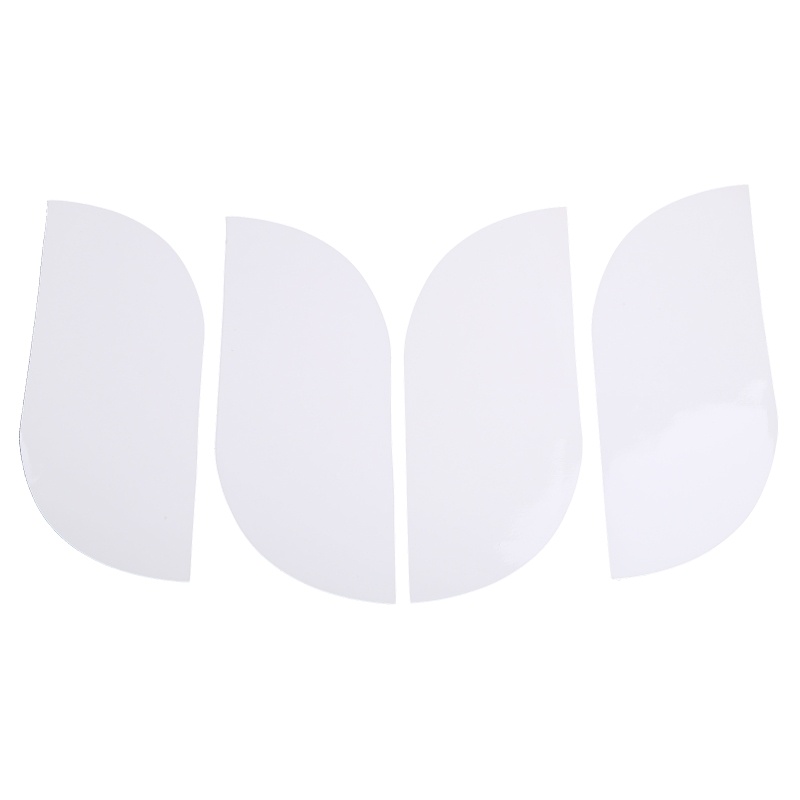 Bộ 4 Miếng Dán Bảo Vệ Chống Trầy Xước Xe Hơi Màu Bóng Trong Suốt