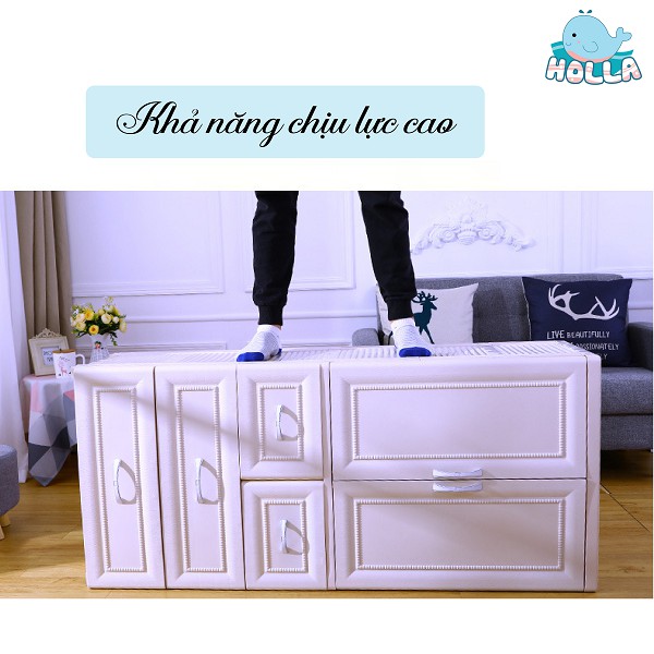 Tủ quần áo 🔰 FREESHIP 🔰  Tủ Holla 5 tầng cao cấp cho bé | BigBuy360 - bigbuy360.vn