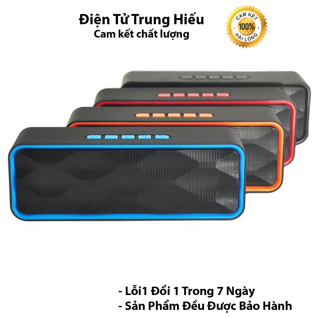 Loa Không Dây Bluetooth Nghe Nhạc A2DP Đa Chức Năng Âm Thanh Hỗ Trợ Căm Thẻ Nhớ Usb, Dây 3.5