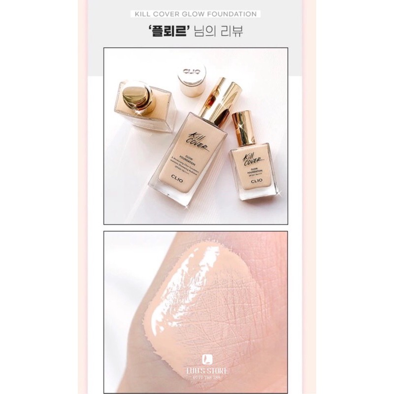 Kem Nền Clio Kill Cover Glow Mini 15g | BigBuy360 - bigbuy360.vn