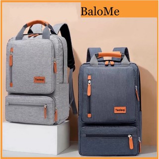 Balo Laptop Nam Nữ BaloMe 8809 chất liệu vải cao cấp có chống sốc