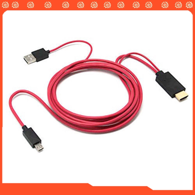 Micro USB to HDMI 1080P HD TV Cable Adapter for Android Samsung Phones 11PIN